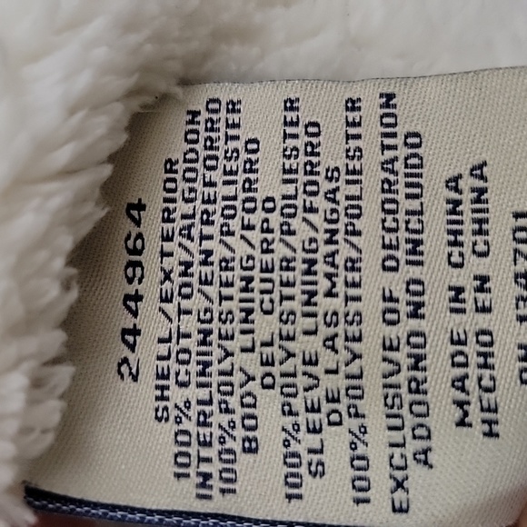 Boston Traders Blue, Pink & White Plaid Hooded Shirt Jacket M - Picture 10 of 15